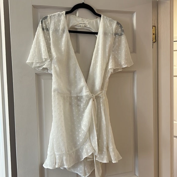 White polka dot romper from Red Dress - Picture 2 of 5